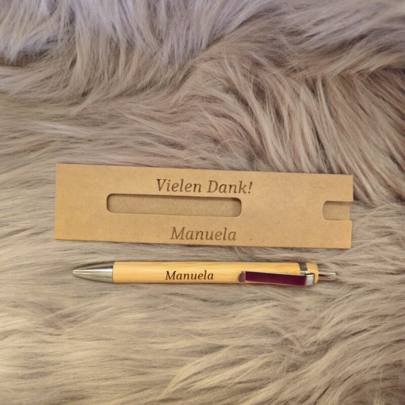 Kraftpapier-Verpackung Kugelschreiber