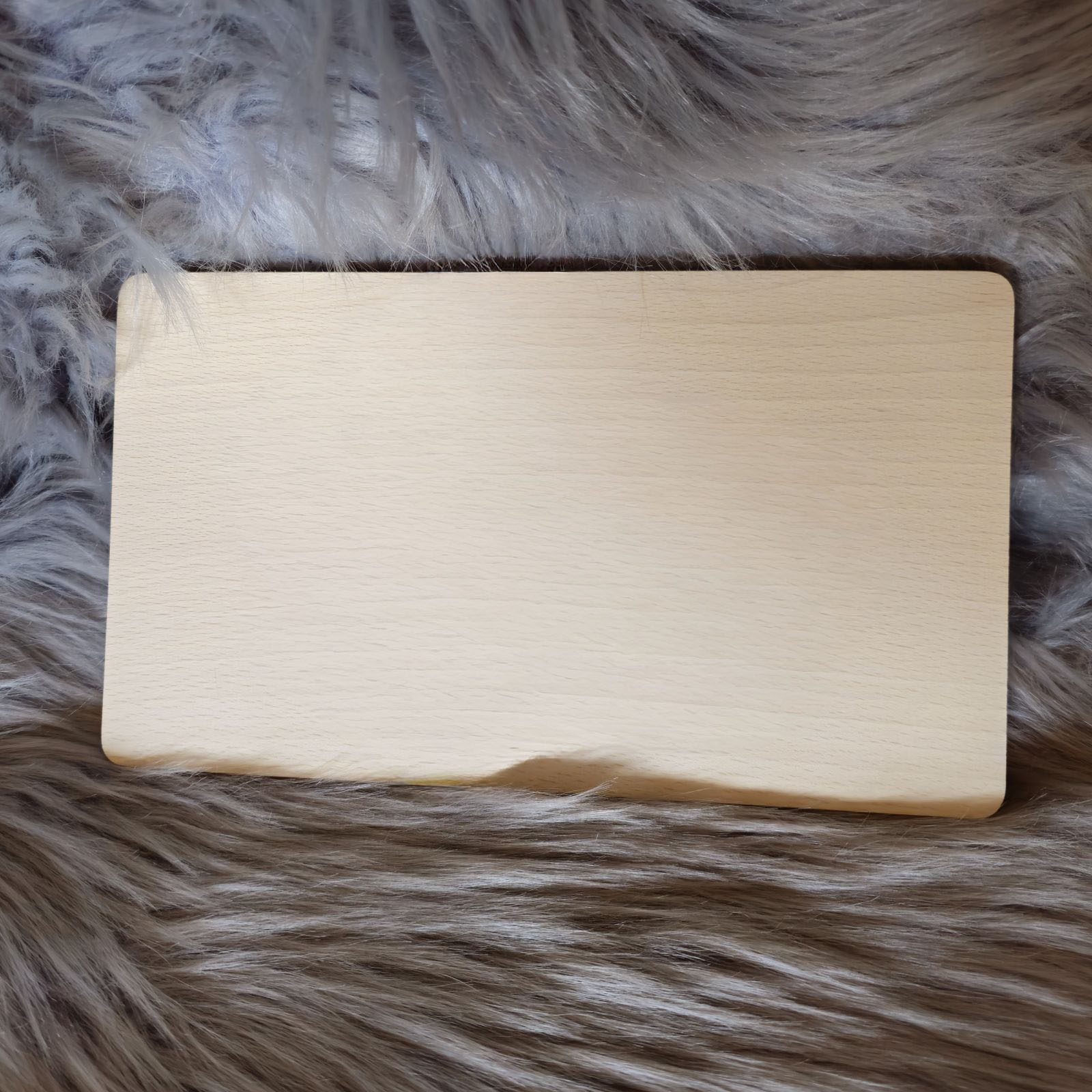 personalisiertes Schneidebrett Buche 24 x 14 cm