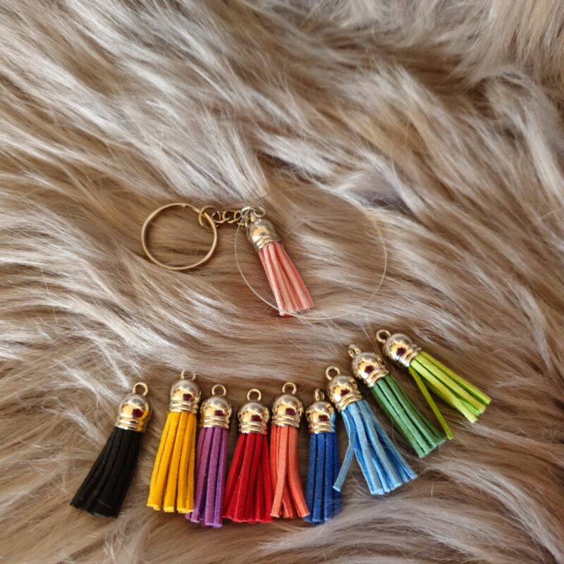 runder Acryl-Schlüsselanhänger 5 cm