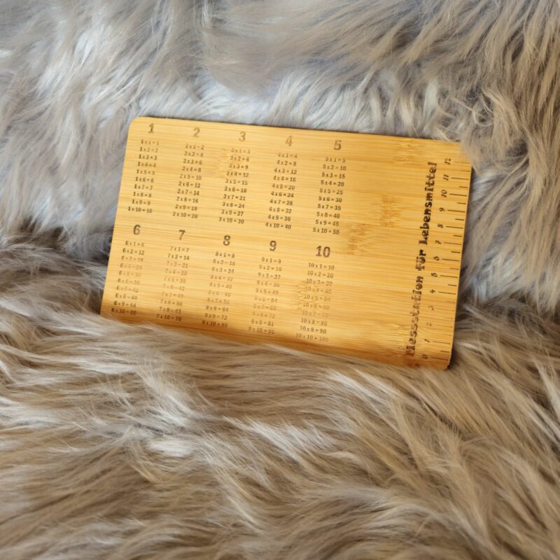 Schneidebrett 1x1 Bambus