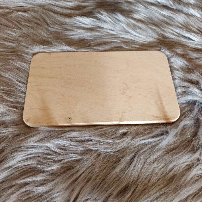 Schneidebrett aus Erle mit Gravur 24,5 x 14 x 1 cm