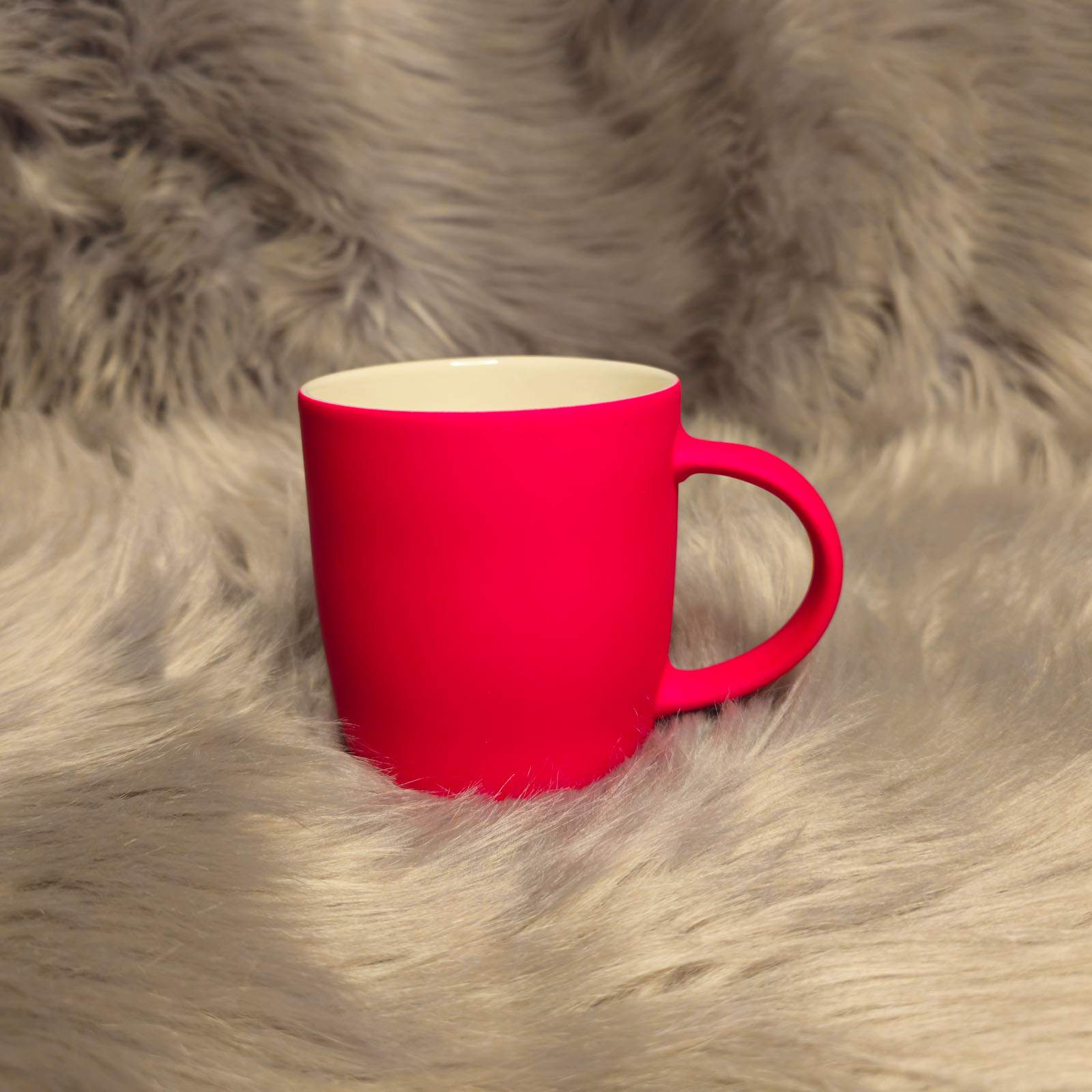 Tasse mit Gravur nach Wunsch rot